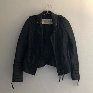 Boda skins leather jacket size 2 us